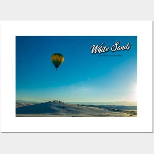 White Sands Hot Air Balloon Invitational Posters and Art